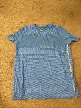 Nike Men's Light Blue Short Sleeve Performance Tee